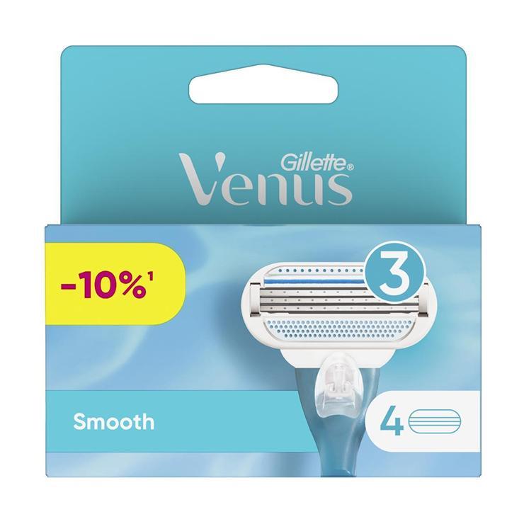Кассеты Venus Gillette для бритвенного станка 4 шт., картон