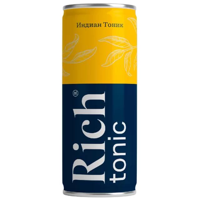 Напиток газированный Rich тоник Россия 330 мл., ж/б