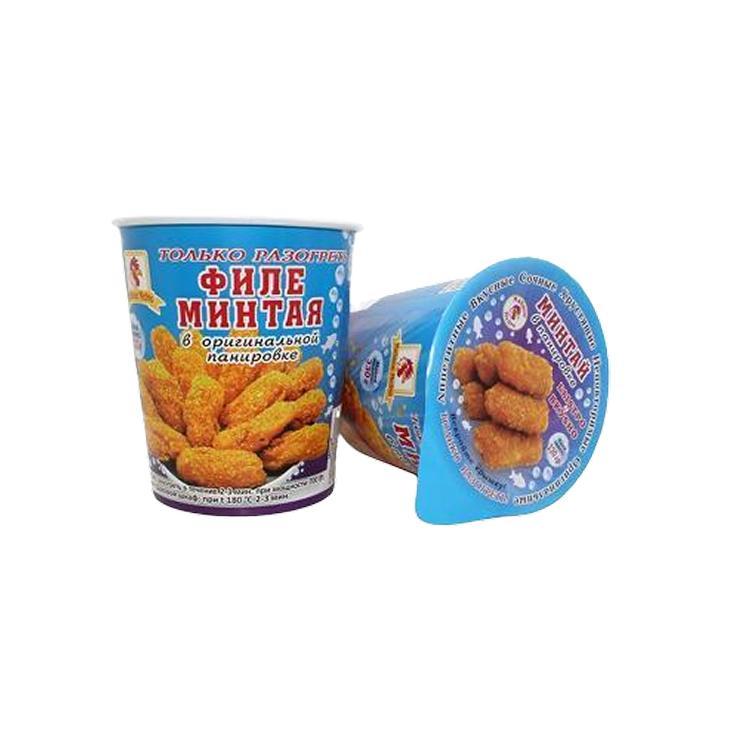 Минтай Мясное Место в панировке 330 гр., стакан