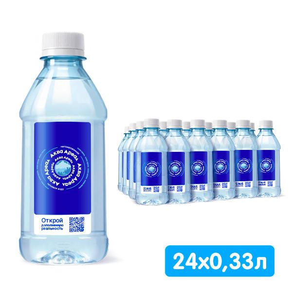 Вода негазированная Aqua Areal 330 мл., ПЭТ