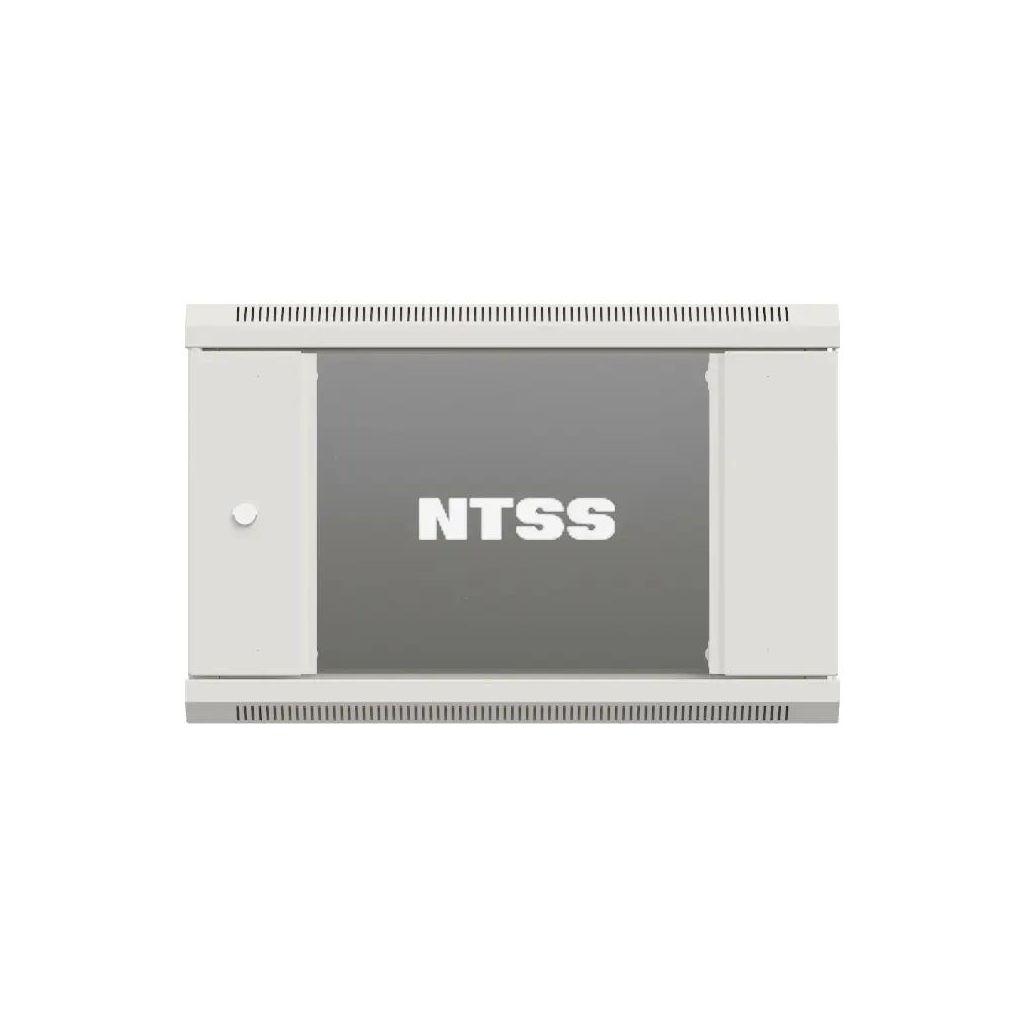 Шкаф коммутационный NTSS Премиум NTSS-W12U6060GS-2 настенный, стеклянная передняя дверь, 12U, 600x635x600 мм
