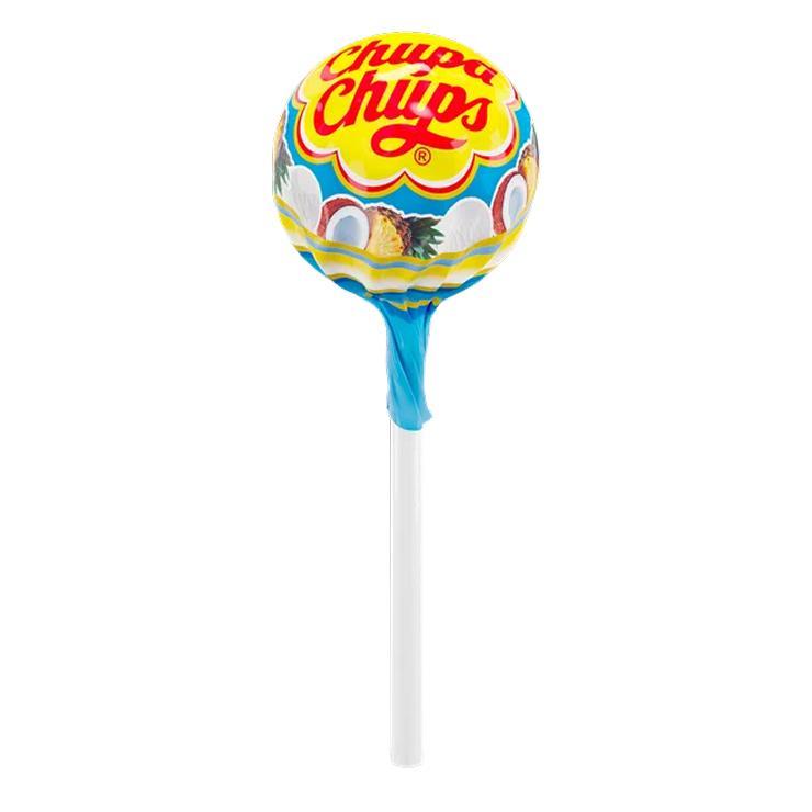 Карамель на палочке Chupa Chups мороженое 12 гр., обертка