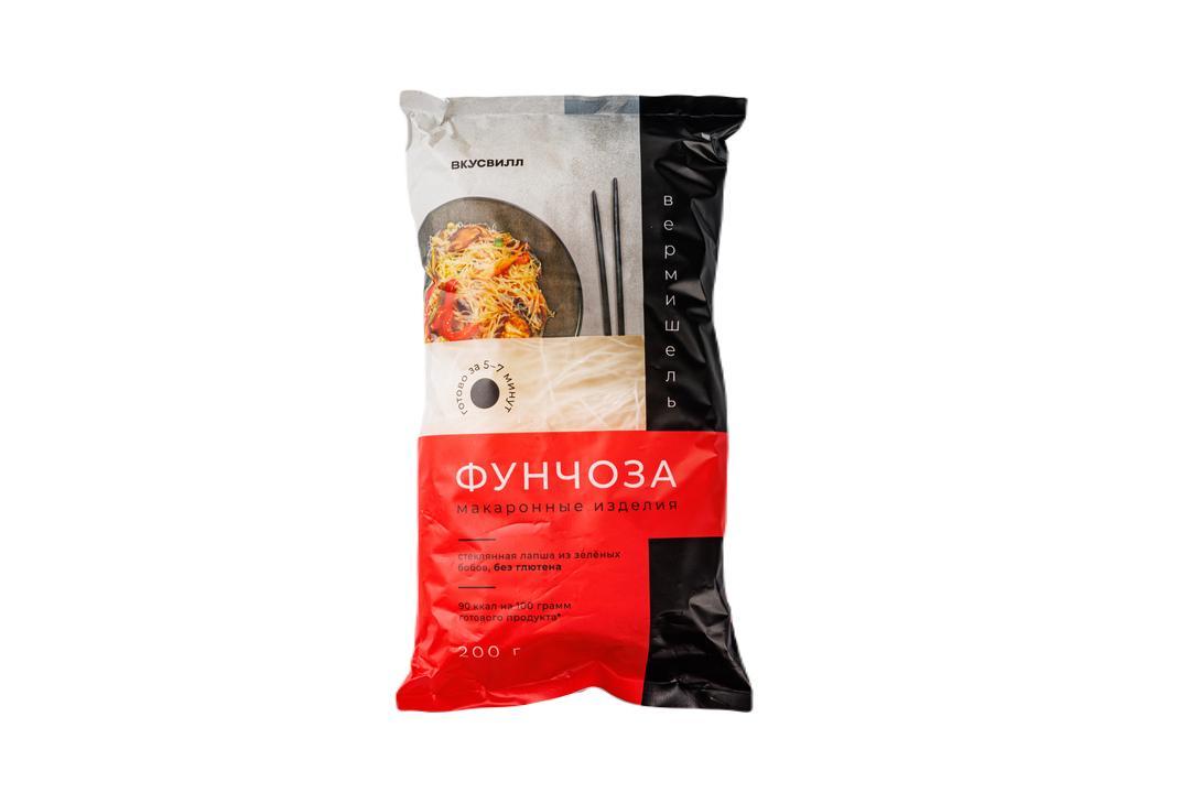 Вермишель Вкусвилл Фунчоза, 200 гр., флоу-пак