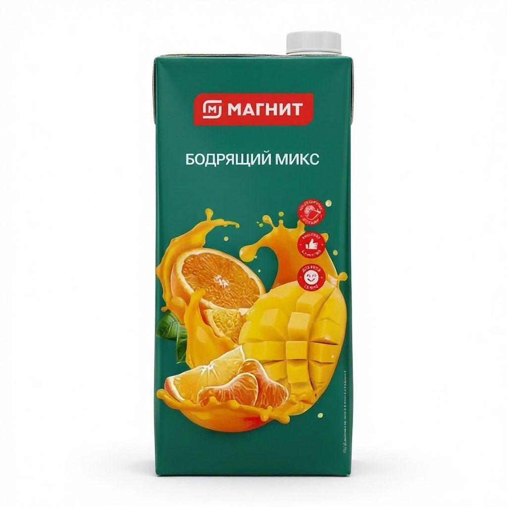 Напиток Магнит бодрящий микс 1,93 л., тетра-пак