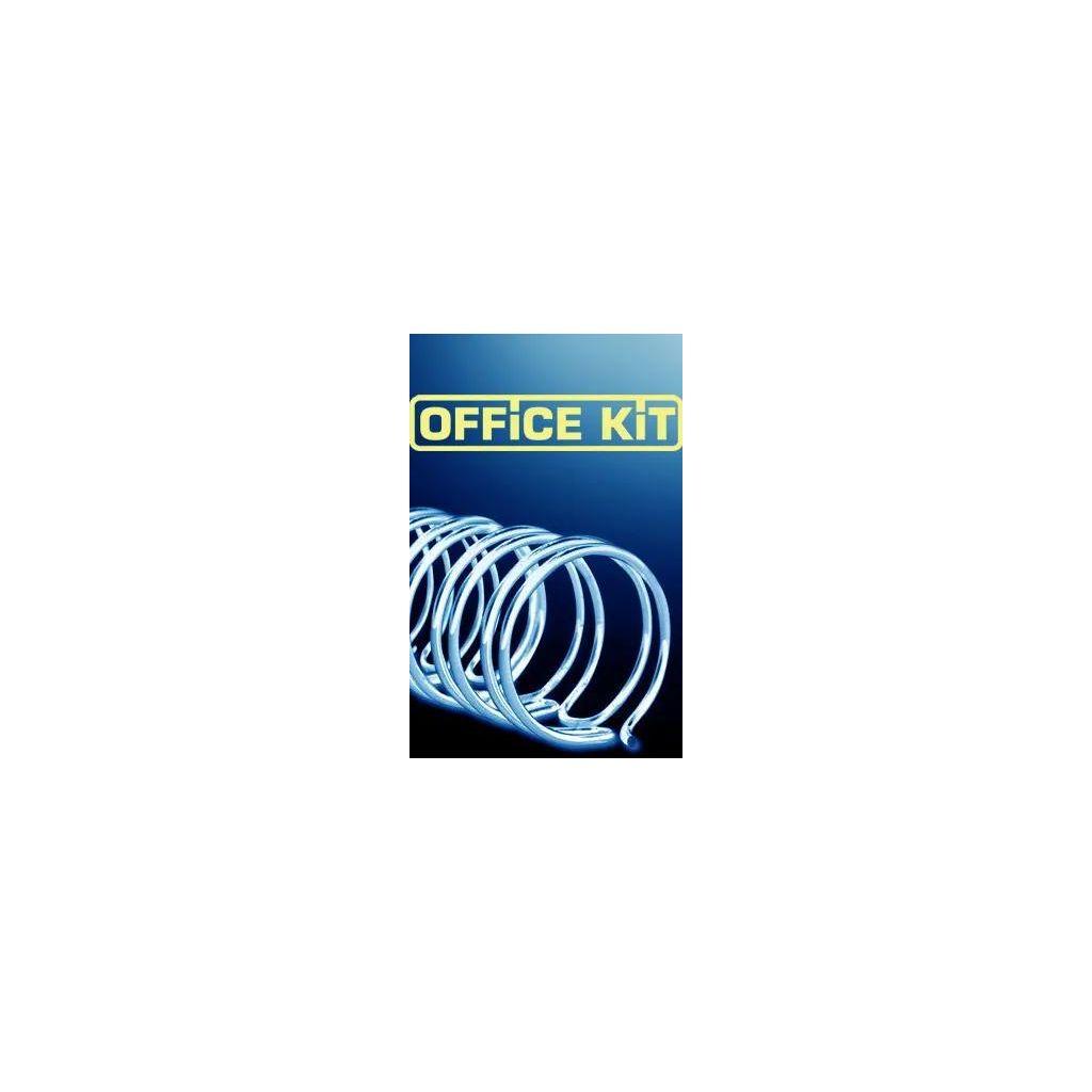 Пружина металлическая Office Kit OKPM916B, 14.3мм, 100 - 120 листов, A4, 100, черный