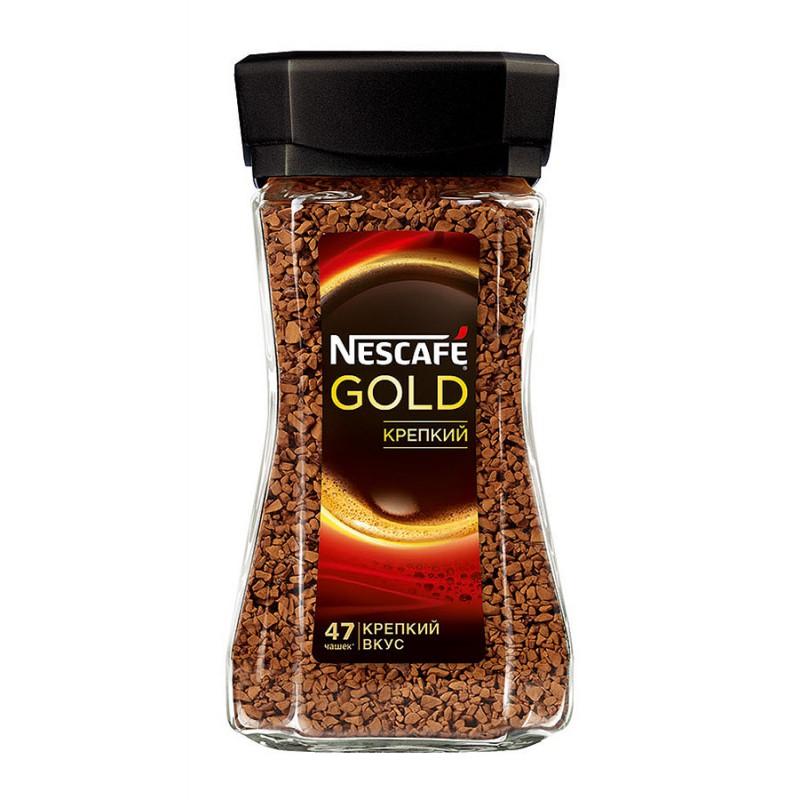 Кофе Nescafe Gold Крекий 95 гр., стекло