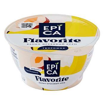Десерт EPICA flavorite банан ореховый крем 7,6% 130 гр., стакан