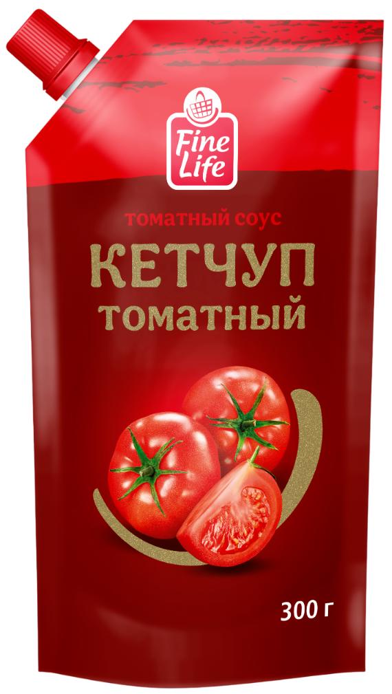 Кетчуп Fine Life томатный 300 гр., дой-пак