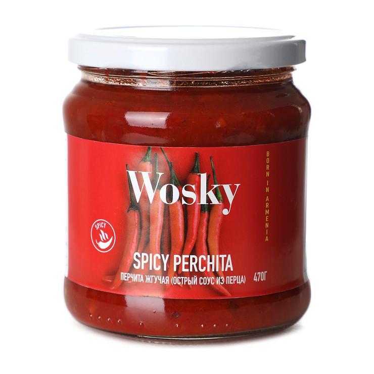 Соус WOSKY перчита острый 470 гр., стекло