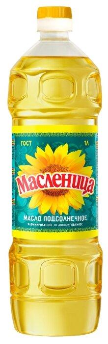 Масло растительное Масленица, 1 л., ПЭТ