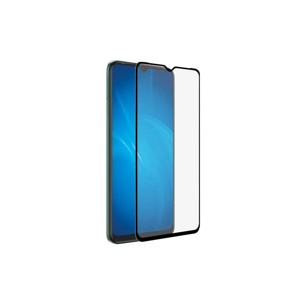 Защитное стекло для экрана DF tColor-04 для Tecno Spark 7 2.5D, 1 шт, черный [df tcolor-04 (black)]