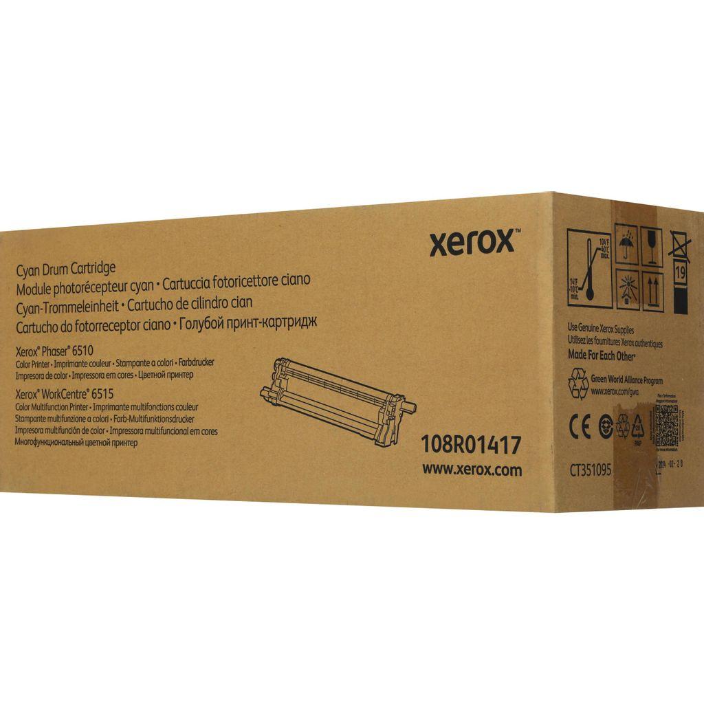 Блок фотобарабана Xerox 108R01417 голубой цв:48000стр. для Phaser 6510/WorkCentre 6515 48K