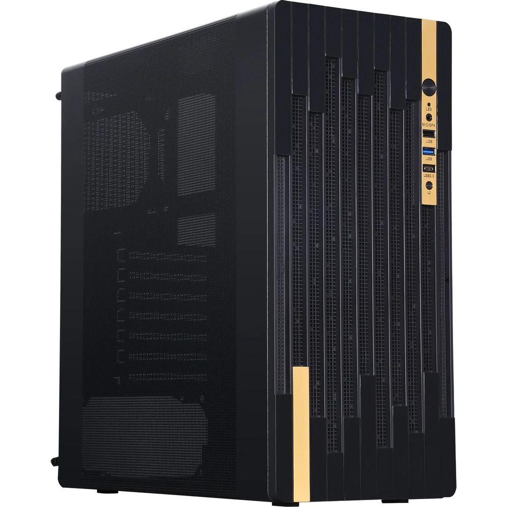Корпус ATX Accord ACC-188R2, Midi-Tower, без БП, черный