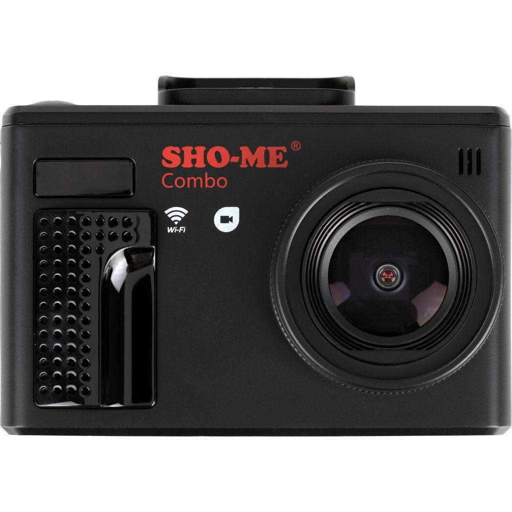Видеорегистратор с радар-детектором SHO-ME Combo Note WiFi DUO, 1080p, Wi-Fi, GPS, сигнатурный