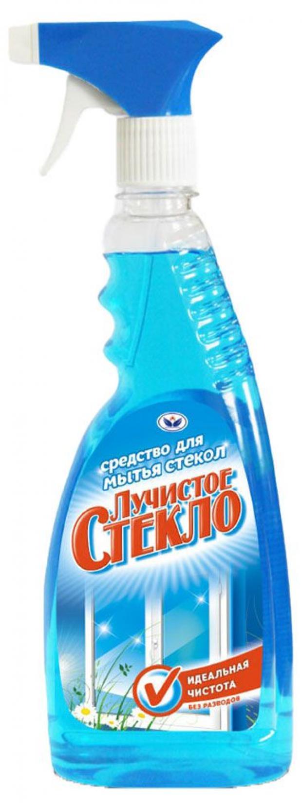 Чистящее средство Лучистое стекло для стекол, 500 мл., пластиковый флакон с дозатором