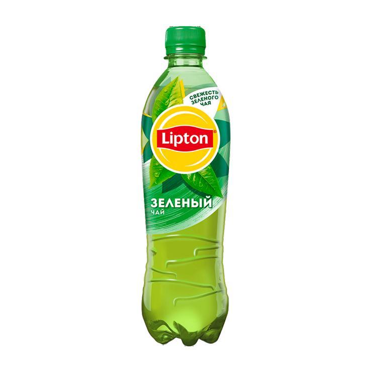 Чай холодный Lipton зелёный Россия 500 мл., ПЭТ