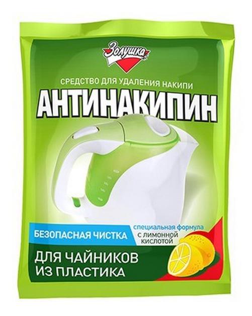 Антинакипин Золушка для пластиковых чайников, 75 гр., флоу-пак