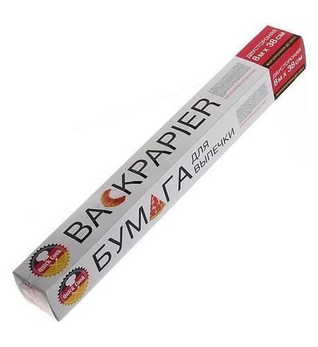 Бумага для выпечки 8м*38см, Quick Cook, Картонная коробка