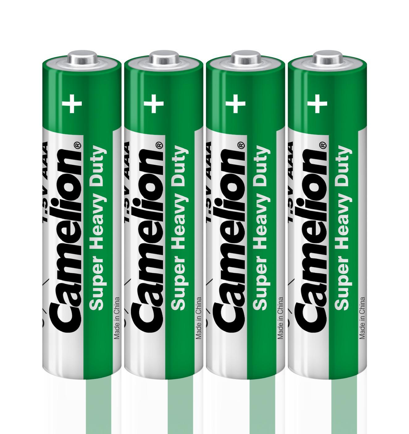 Батарейка Camelion R03 R03P-SP4G 1.5В 4шт, спайка