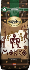 Кофе Московская кофейня на паяхъ Мокко зерно 500 гр