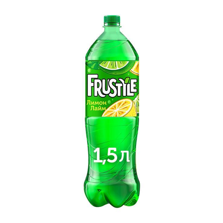 Напиток газированный Frustyle лимон лайм 1,5 л., ПЭТ