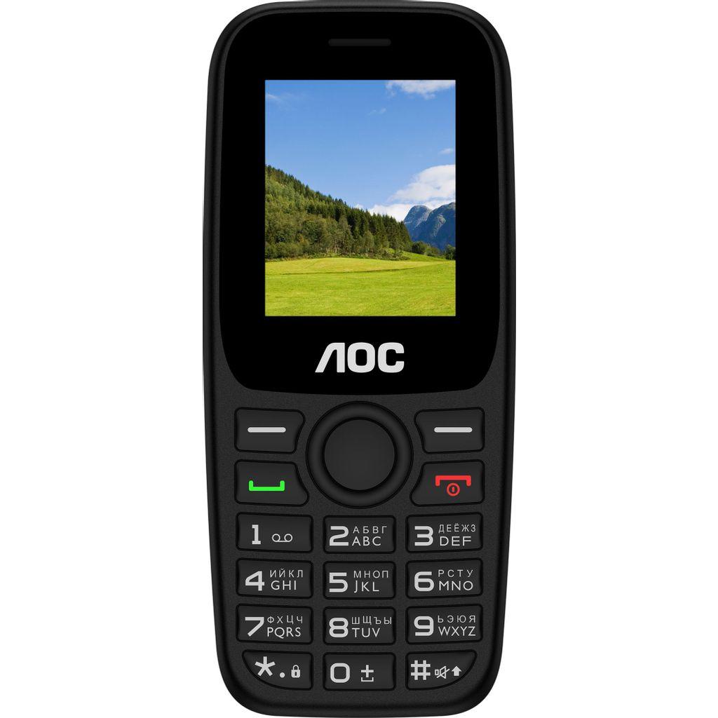 Мобильный телефон AOC A 170 черный 1.77"