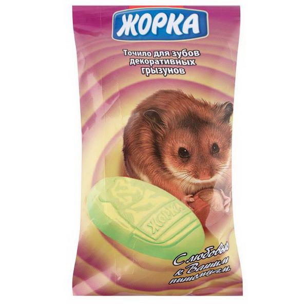 Точило ЖОРКА для грызунов 2 шт., пакет