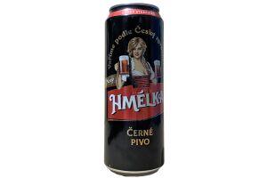 Пиво HMELKA темное 4,3% 450 мл., ж/б
