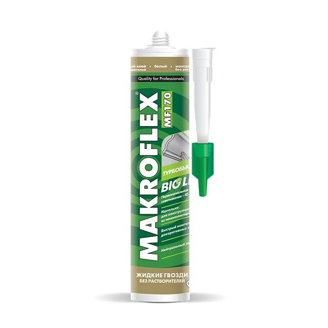 Клей монтажный турбобыстрый Makroflex Bio Line MF 170 , 250 гр., аэрозольная упаковка