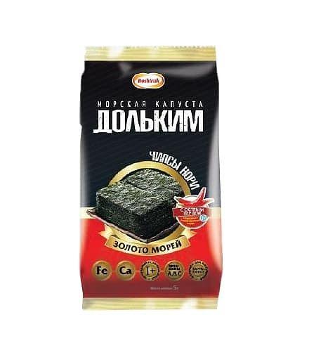 Морская капуста Доширак ДольКим с острым перцем 5 гр., флоу-пак