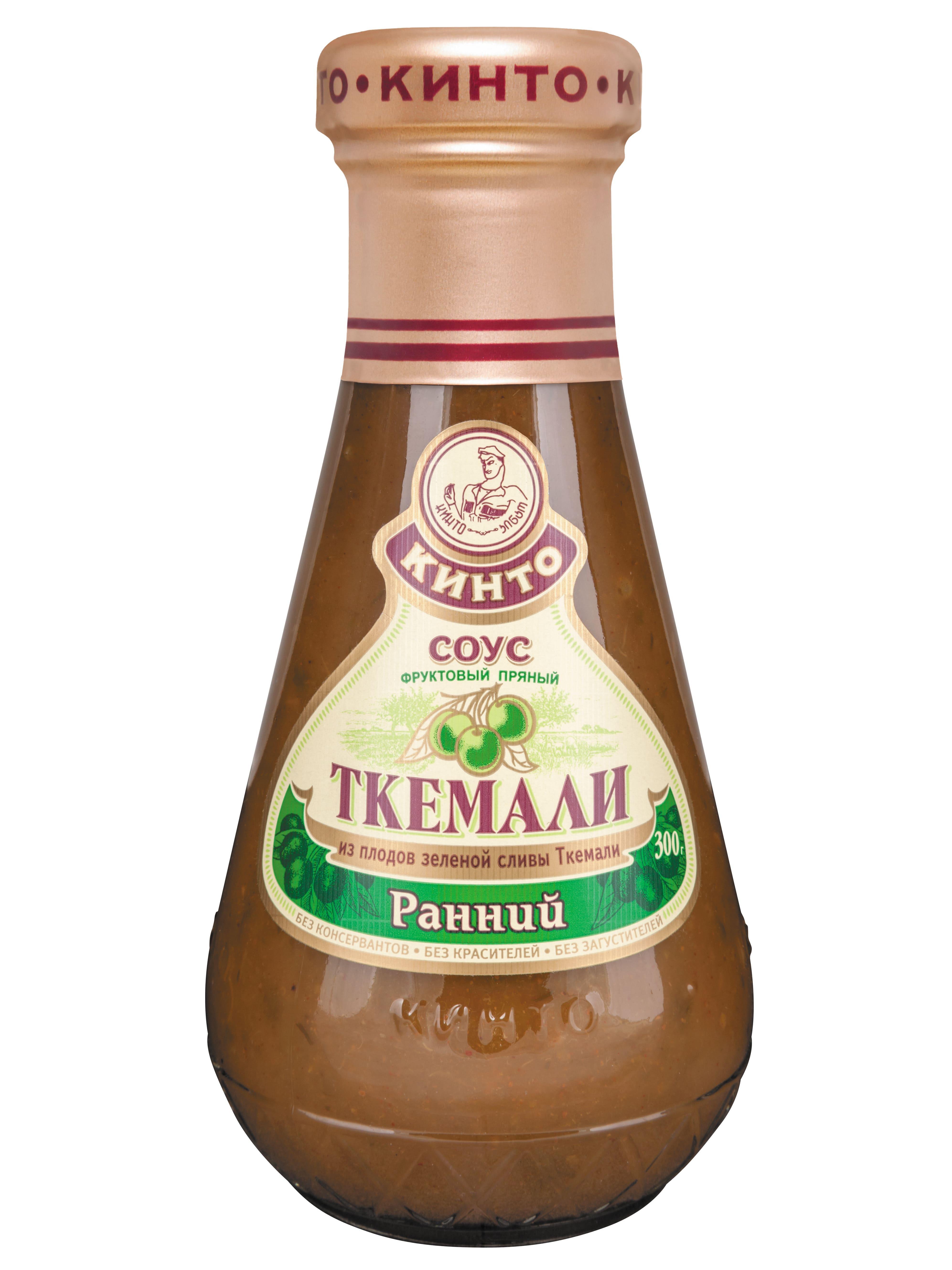 Соус Кинто Ткемали ранний фруктовый 300 гр., стекло