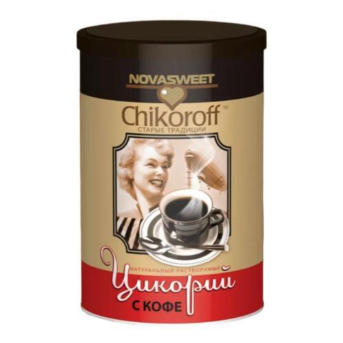 Цикорий Chikoroff с кофе 120 гр., ж/б