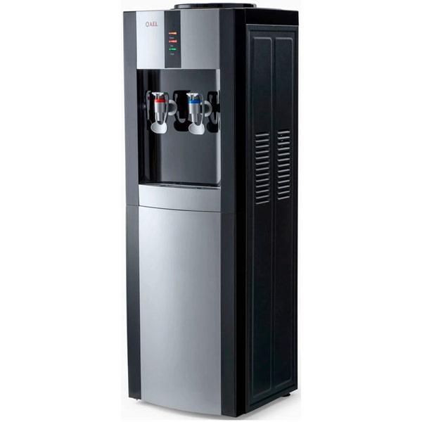 Кулер AEL LK-AEL-47 black/silver напольный, нагрев без охл, черный с серебряными вставками