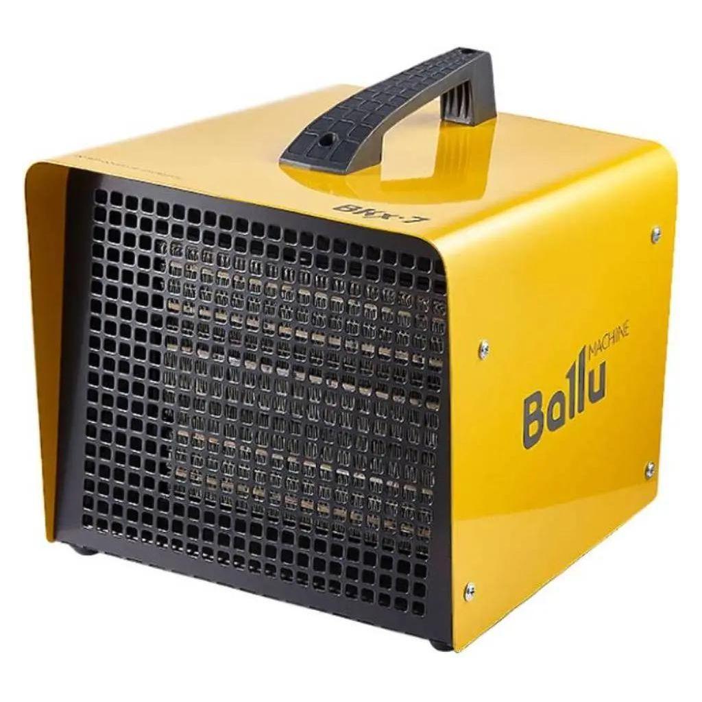 Тепловая пушка электрическая BALLU BKX-7, 5000 Вт, 220 B, квадратная, желтая