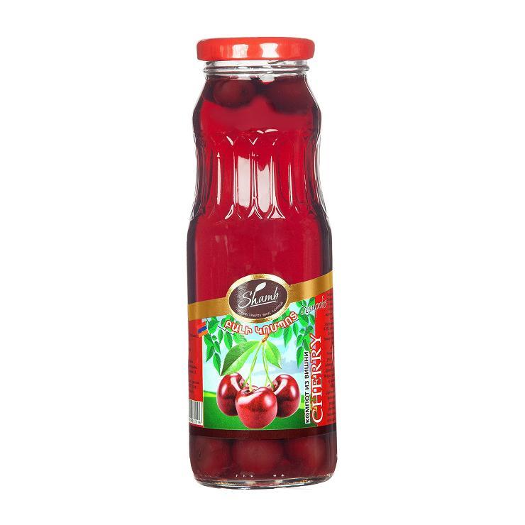 Компот Shamb вишня 270 мл., стекло