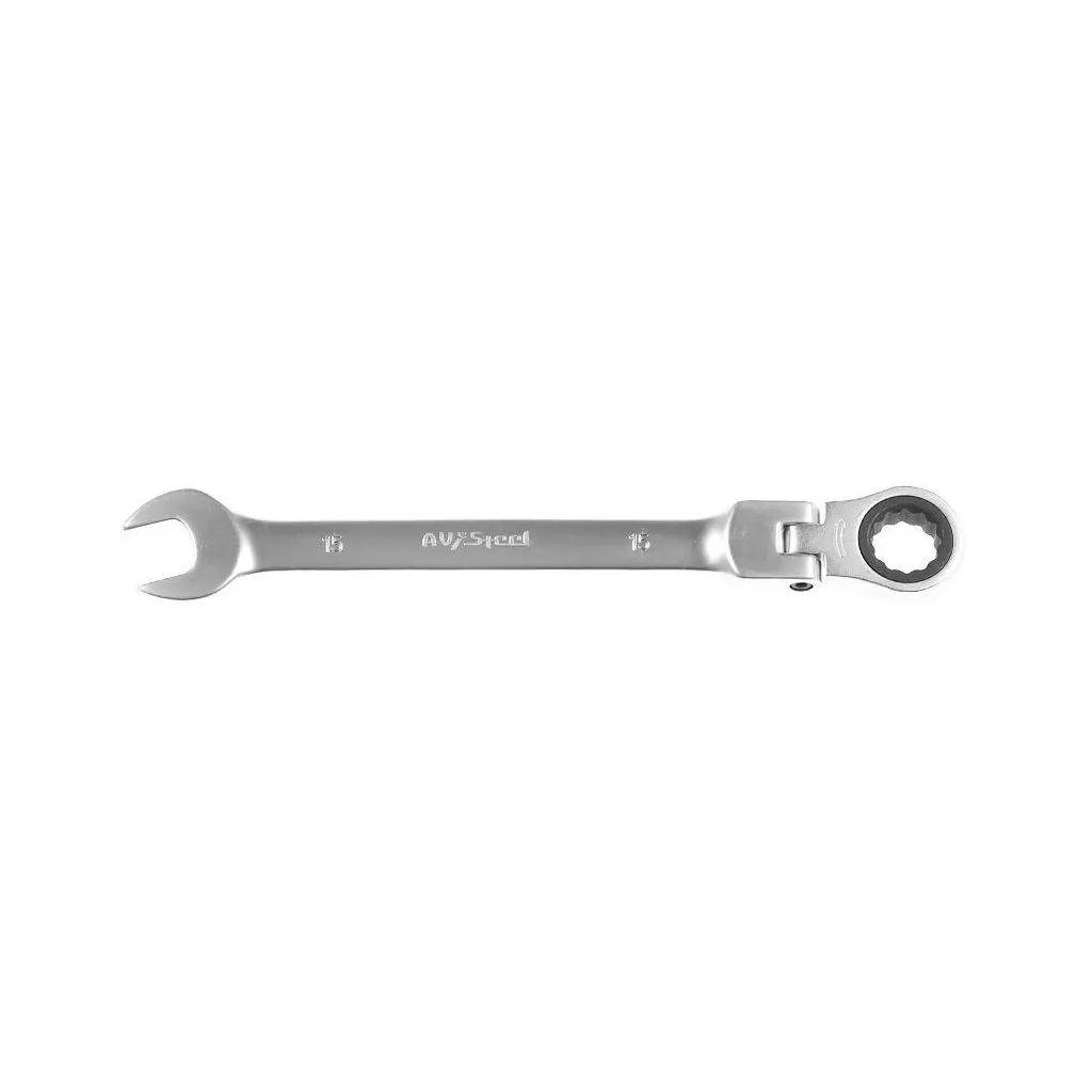 Ключ гаечный AV STEEL AV-315215, 15мм