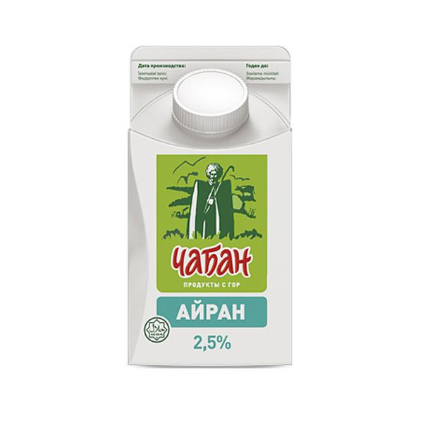 Айран Чабан 2,5%, 900 гр., тетра-пак