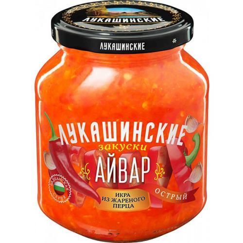 Айвар Лукашинские маринады острый 350 гр., стекло