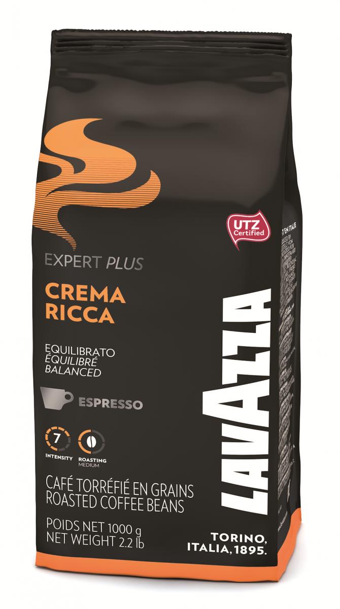 Кофе зерновой Lavazza Crema Ricca 1 кг., вакуум