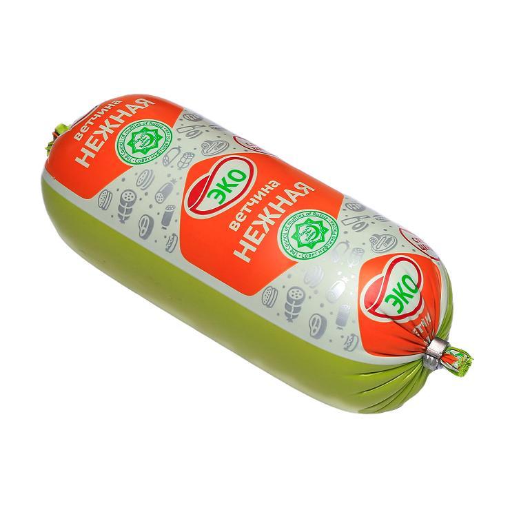Ветчина Эколь нежная халяль 750 гр., в/у
