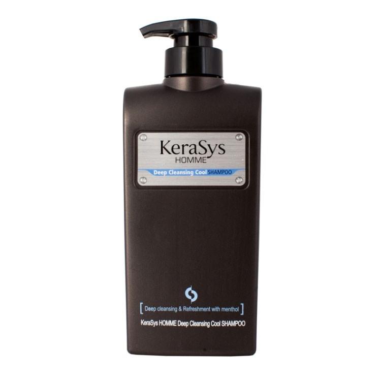Шампунь Kerasys освежающий для мужчин 550 мл., флакон с дозатором