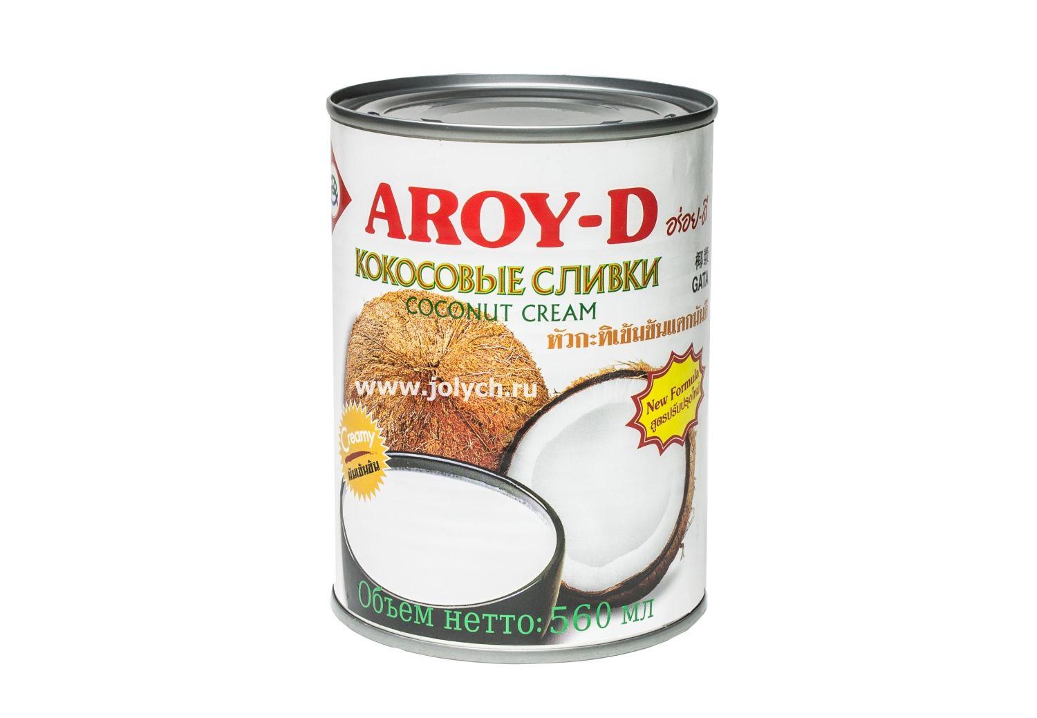 Cливки Aroy-D кокосовые 70%