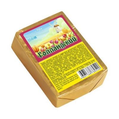 Продукт плавленный голландский 45% ломтевой ЮКМП 70 гр., обертка фольга/бумага