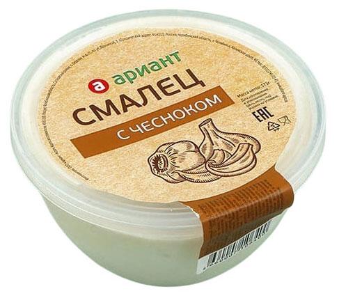 Смалец Ариант с чесноком 175 гр., пластиковая упаковка