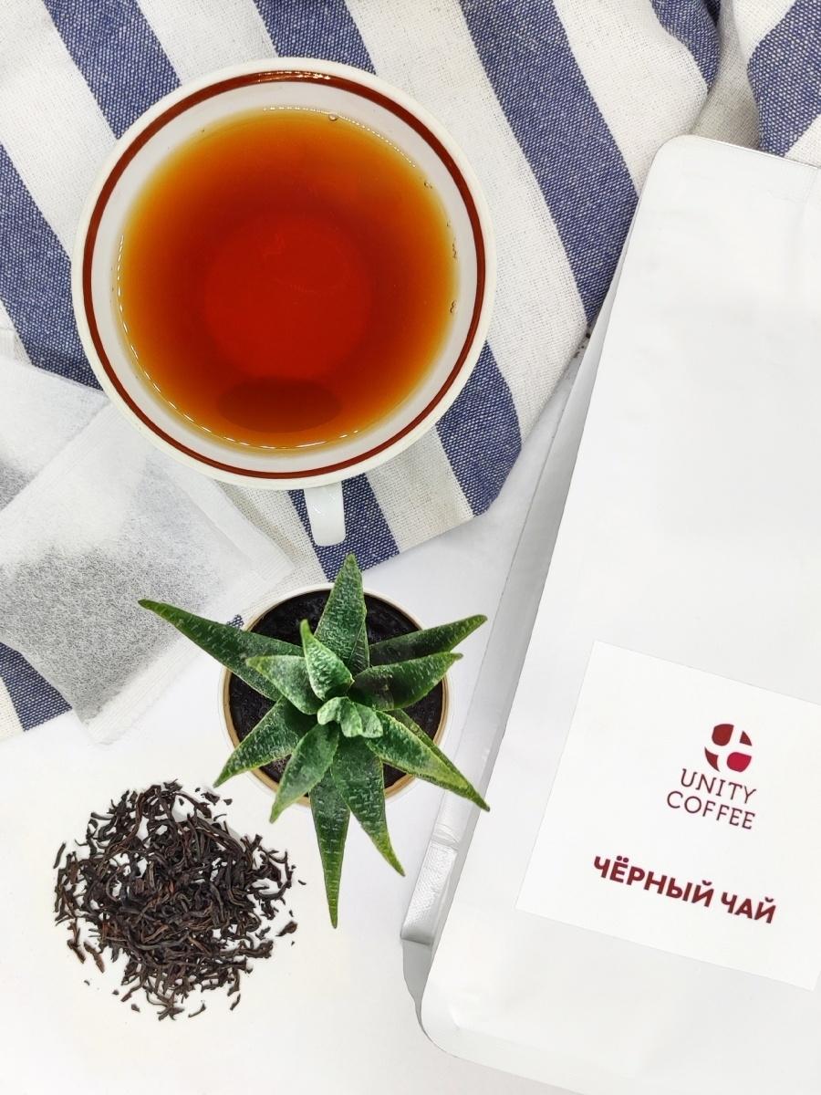 Unity coffee / черный чай пакетированный, 100 гр., картон