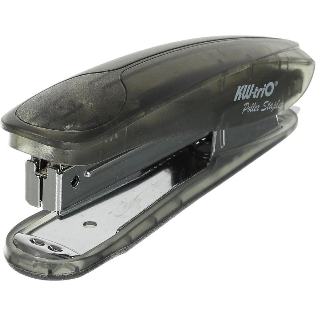 Степлер KW-Trio Pollex 05106T, 10 листов, 100 скоб, ассорти и прозрачный