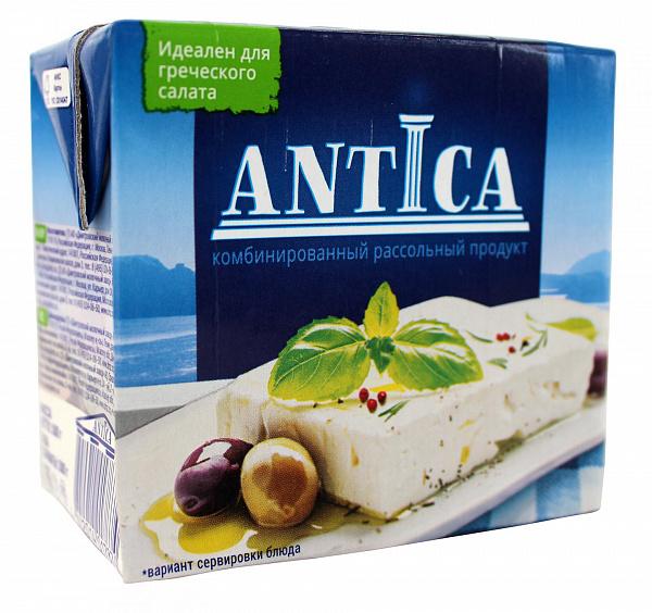 Фета рассольный продукт, 55%, ANTICA, 500 гр., картон