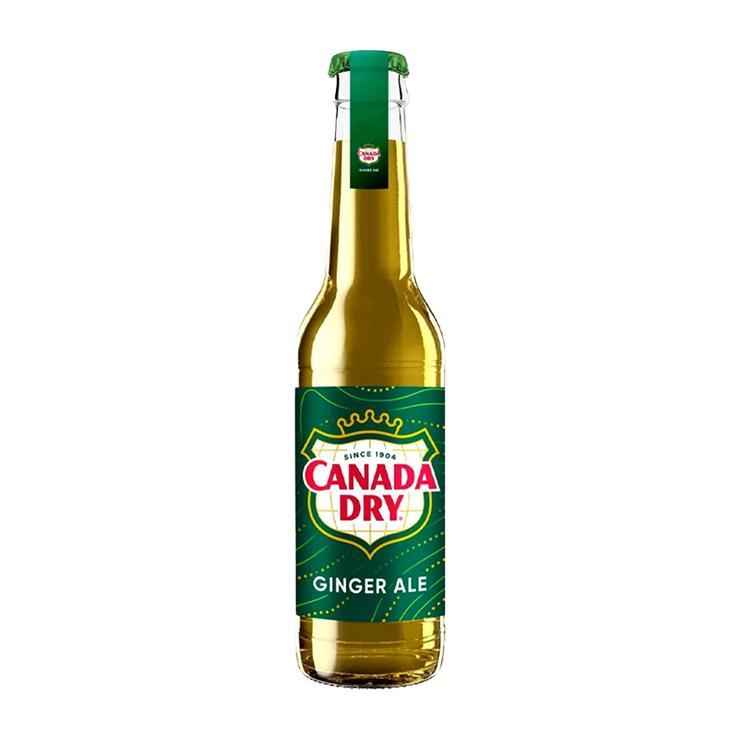 Напиток газированный Canada Dry Ginger Ale 275 мл., стекло