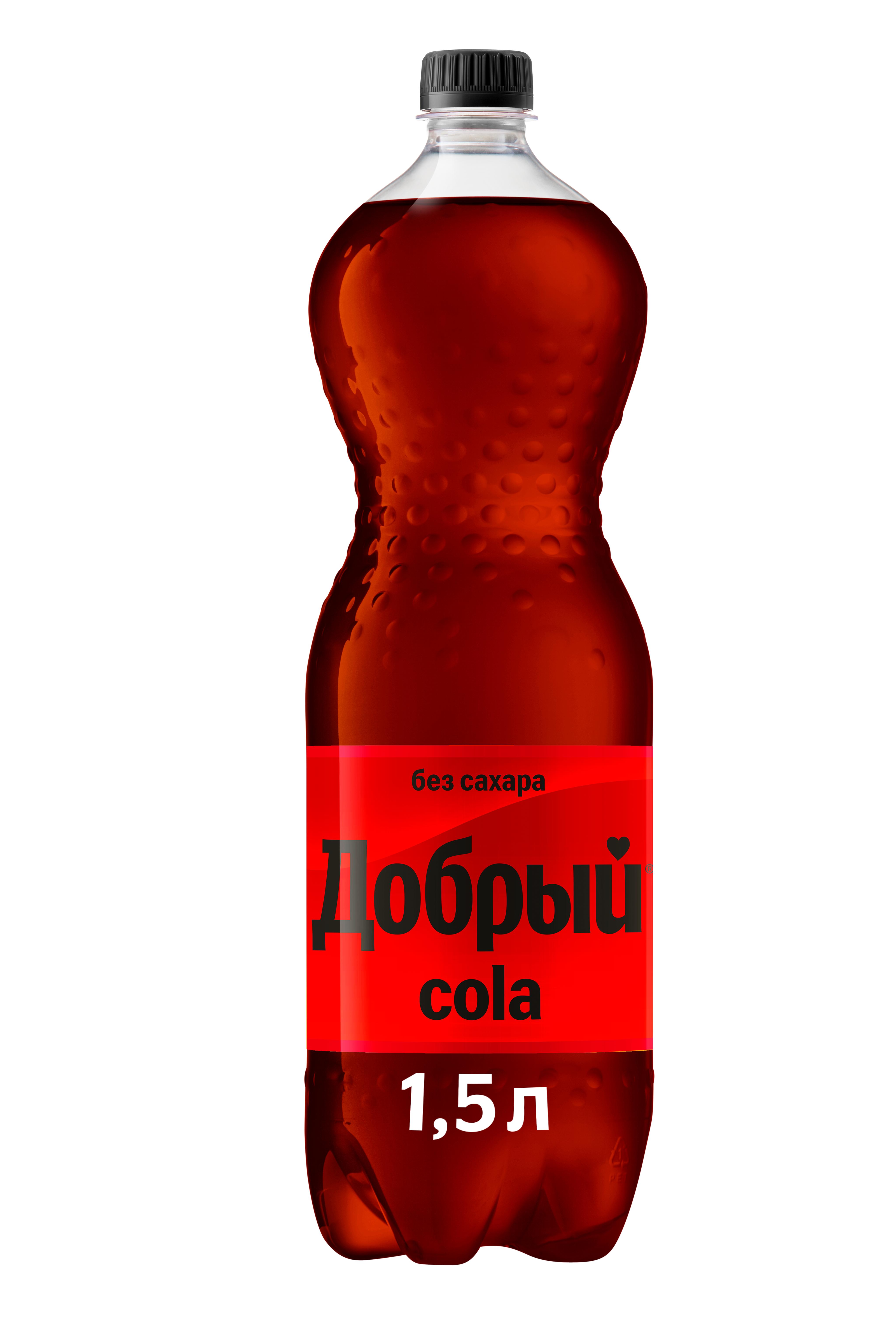Напиток газированный Добрый Cola Zero 1,5 л., ПЭТ