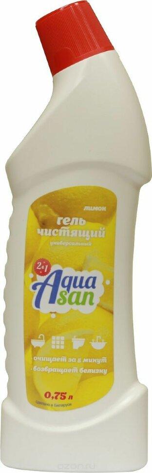 Гель чистящий Aquasun Лимон Универсальный 2в1